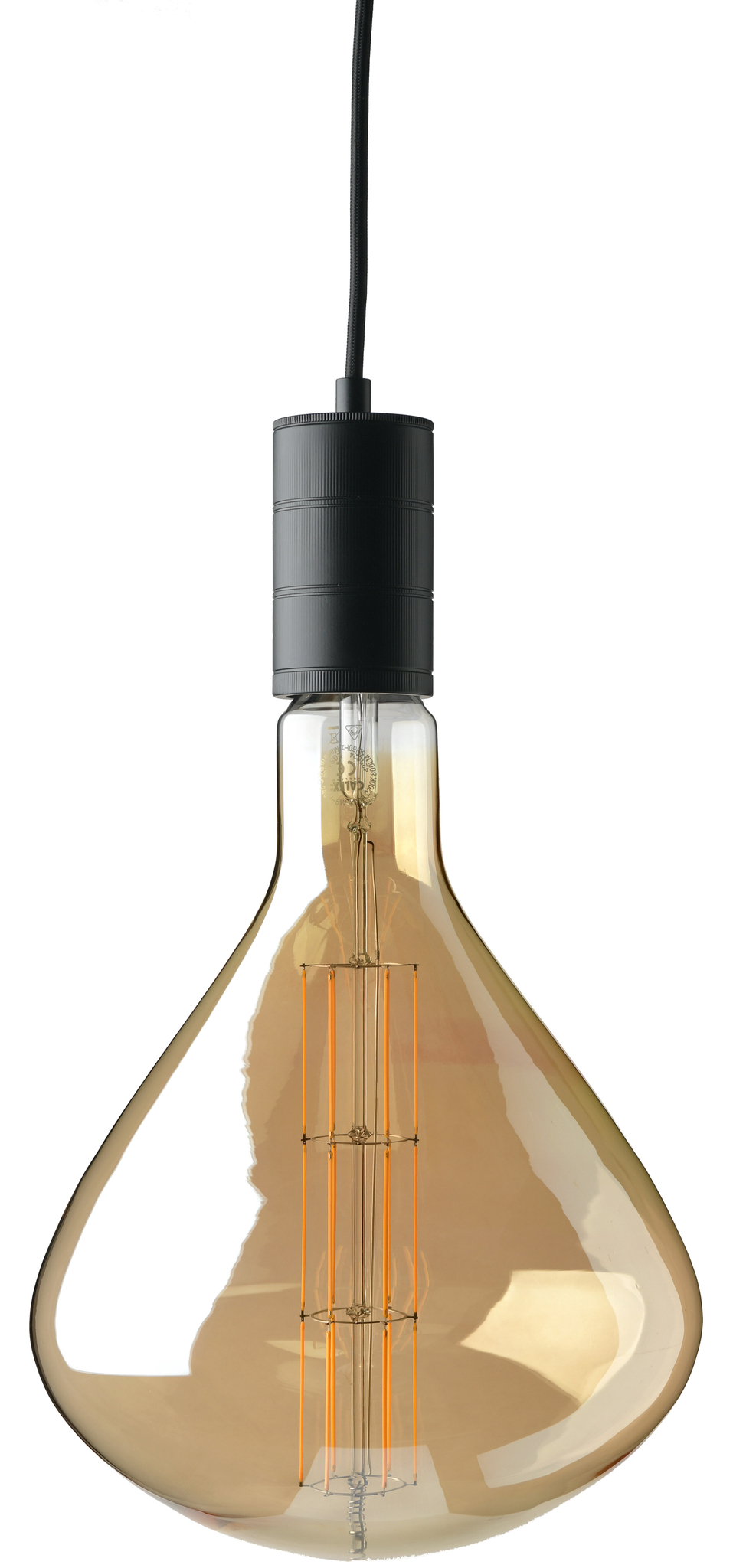 LED XXL Design Leuchtmittel SYDNEY GOLD - 8W - 2200K - E27 - 800lm - 38,8cm - dimmbar