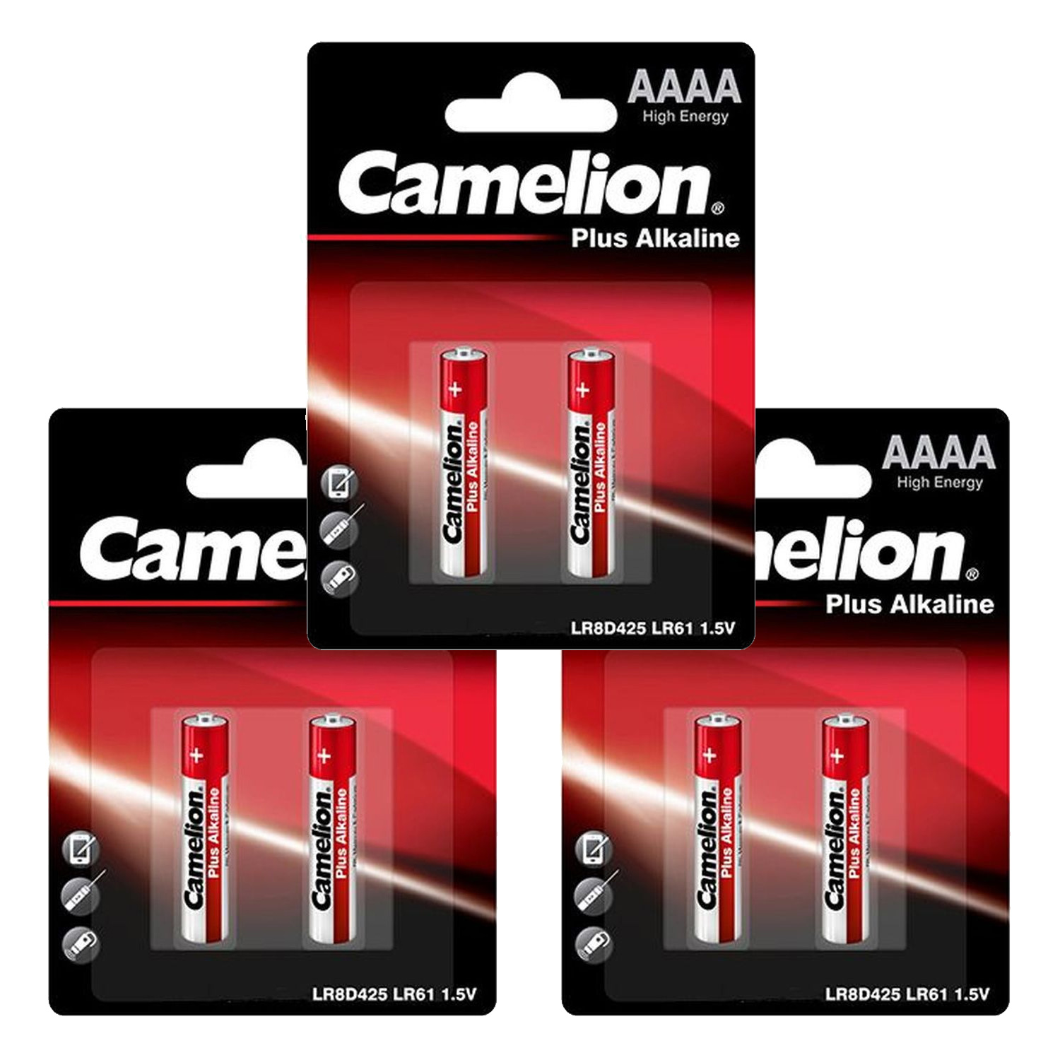 Batterie AAAA LR61 Plus Alkaline - 6er Pack - 1,5V - LR8D425