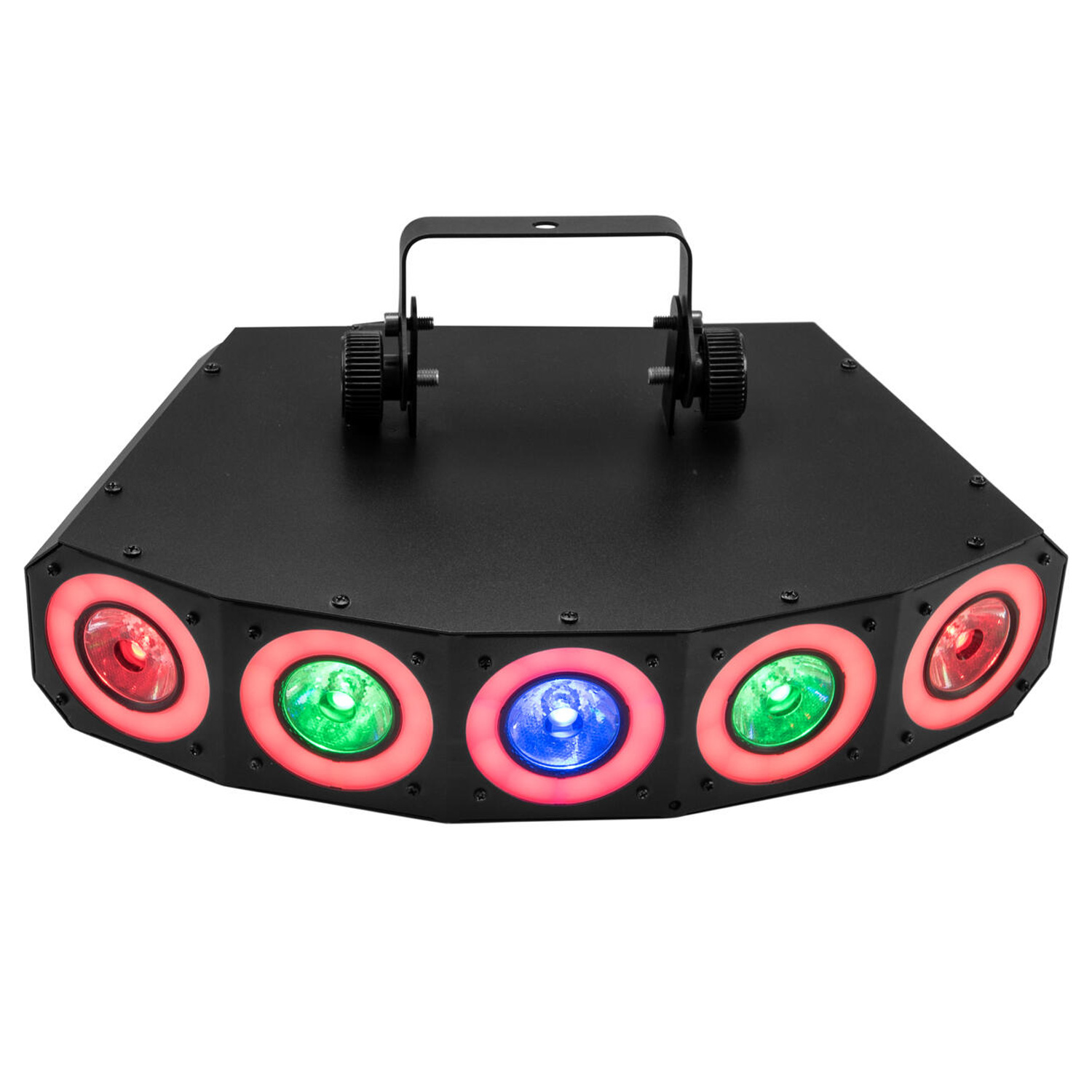 LED Hybrid Strahleneffekt - vollwertiger Party Lichteffekt mit Farben und Strahlen