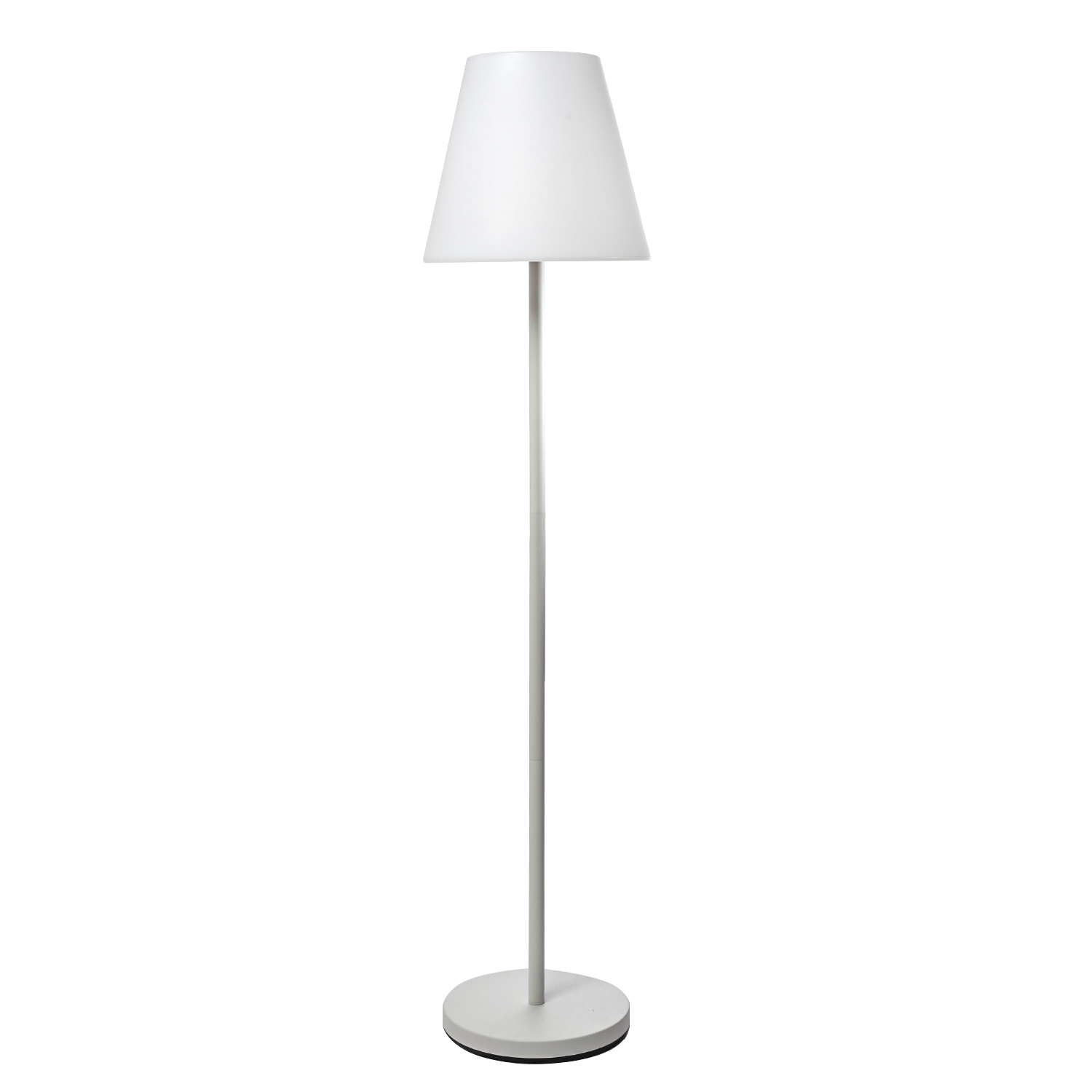 LED Garten Stehlampe - 4 Helligkeitsstufen - 2 Höhen - H: 150cm - wiederaufladbar per USB