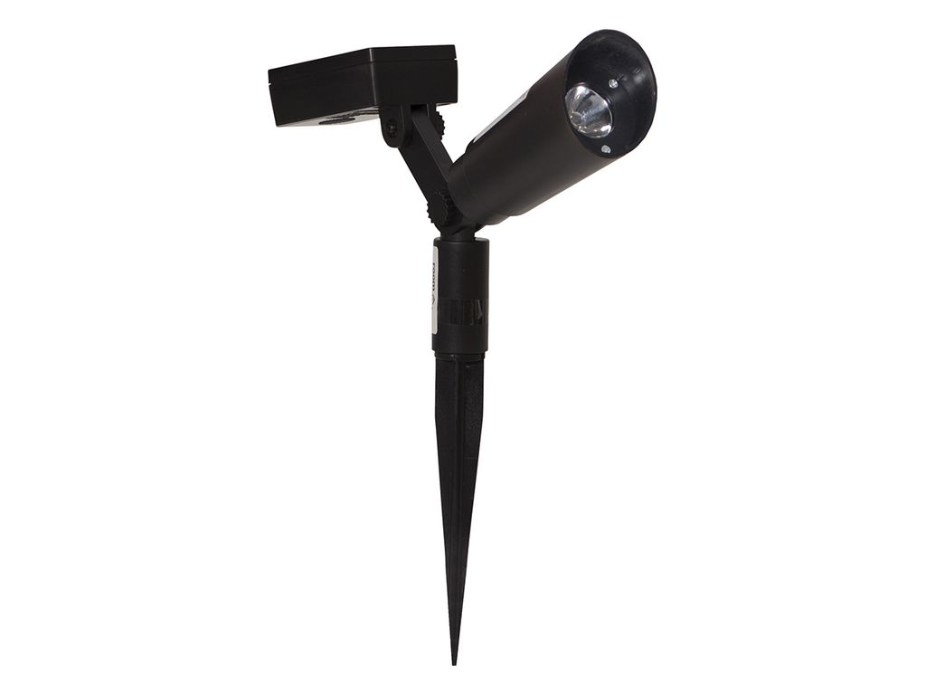 LED Gartenspieß mit Solarfeld - 2er Set - Dämmerungssensor