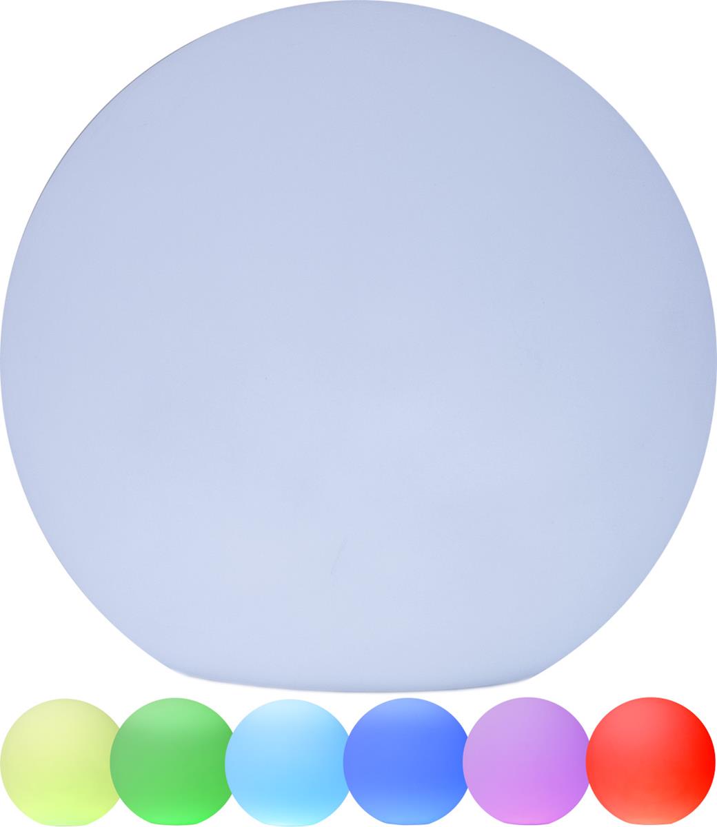 LED Kugel "Twilights" - 25cm - RGB Farbwechsel oder feste Farbe - Fernbedienung - Aufladbar - IP442