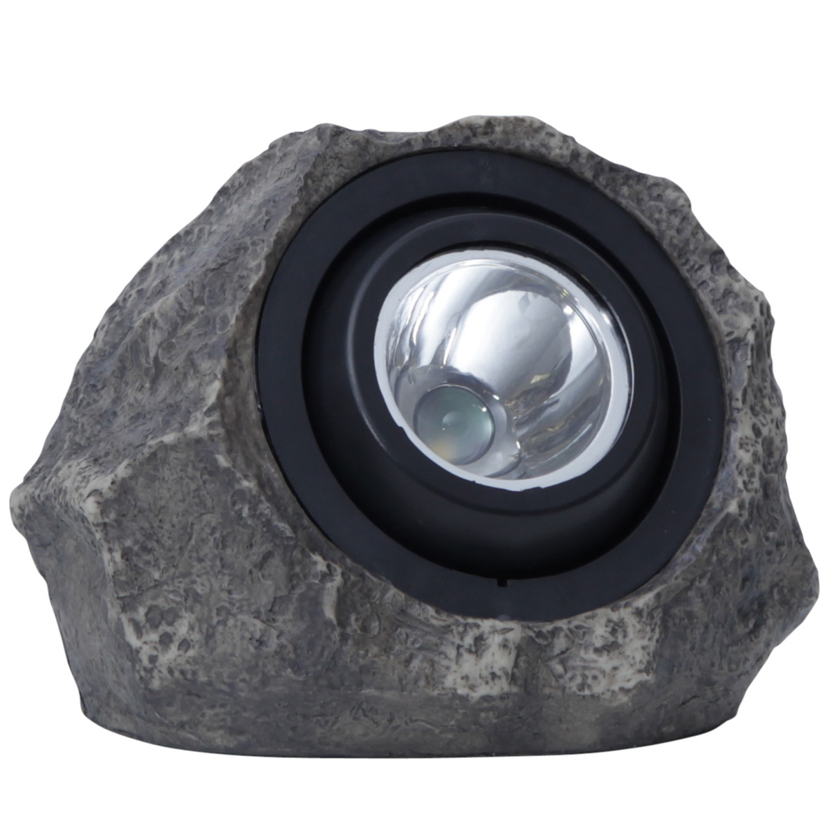 LED Solar Felsen "Rocky" - Spot mit warmweißer LED