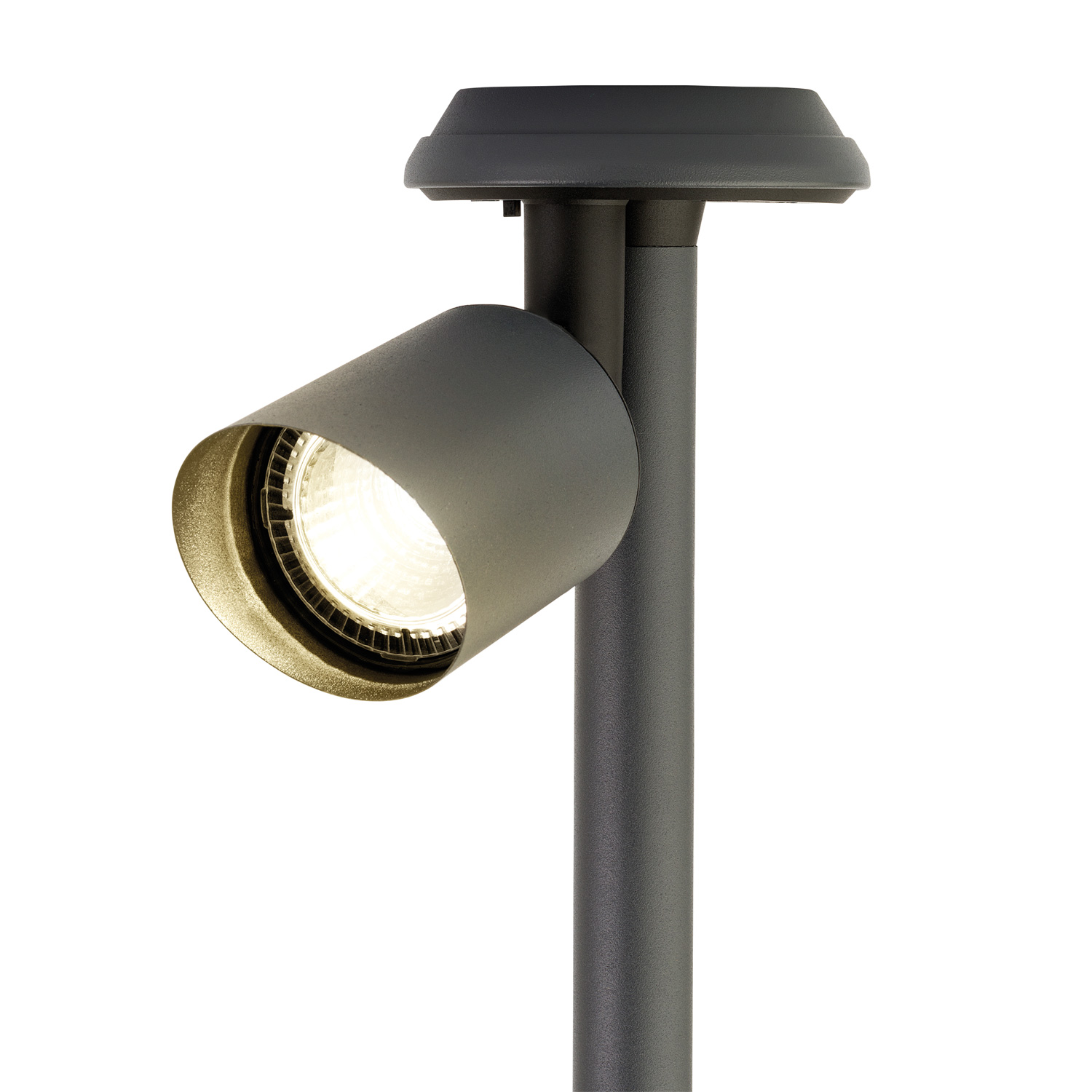 LED Solar Gartenstrahler - Gartenspot  - Dämmerungssensor - 3 Lumen - H: 25,5cm - 4er Set