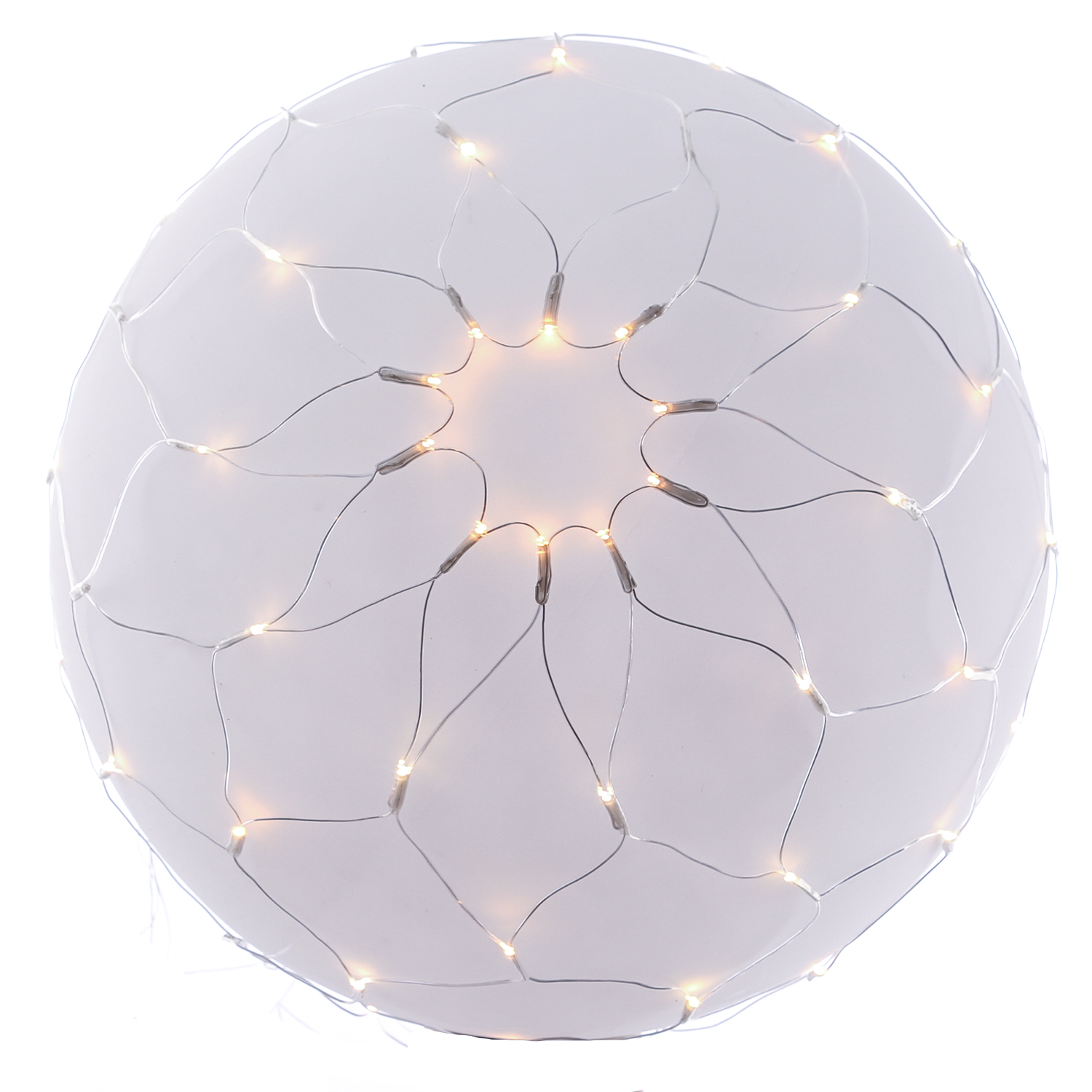 LED Lichternetz Buchsbaum - Blinkfunktion - 60 warmweiße/bernstein LED - D: 35cm - transparent LED Lichternetz Buchsbaum - Blinkfunktion - 60 warmweiße/bernstein LED - D: 35cm - transparent