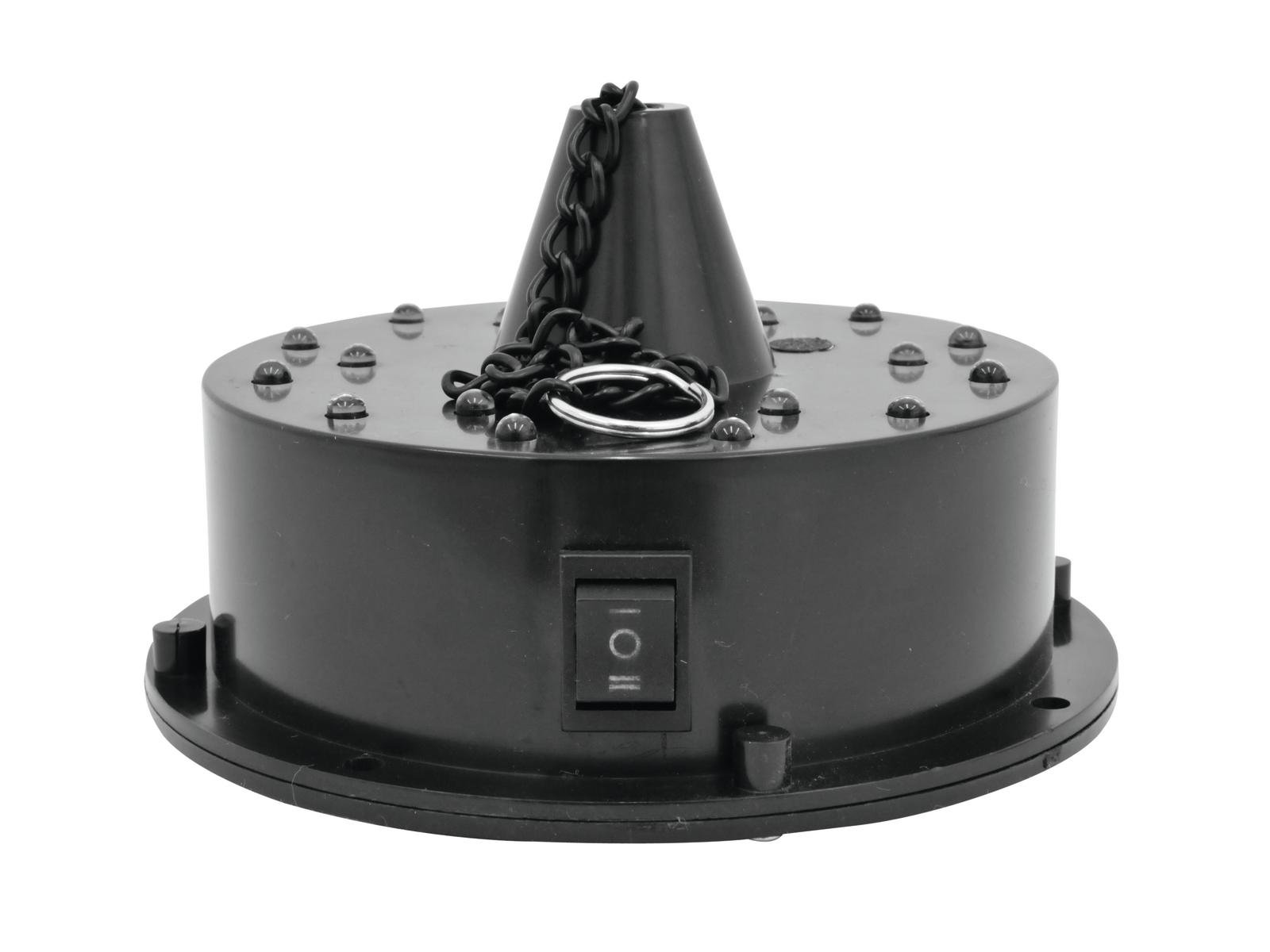 Spiegelkugel SET - RGBW-20 - 20cm Spiegelkugel und Batteriemotor mit LED Farbwechsler