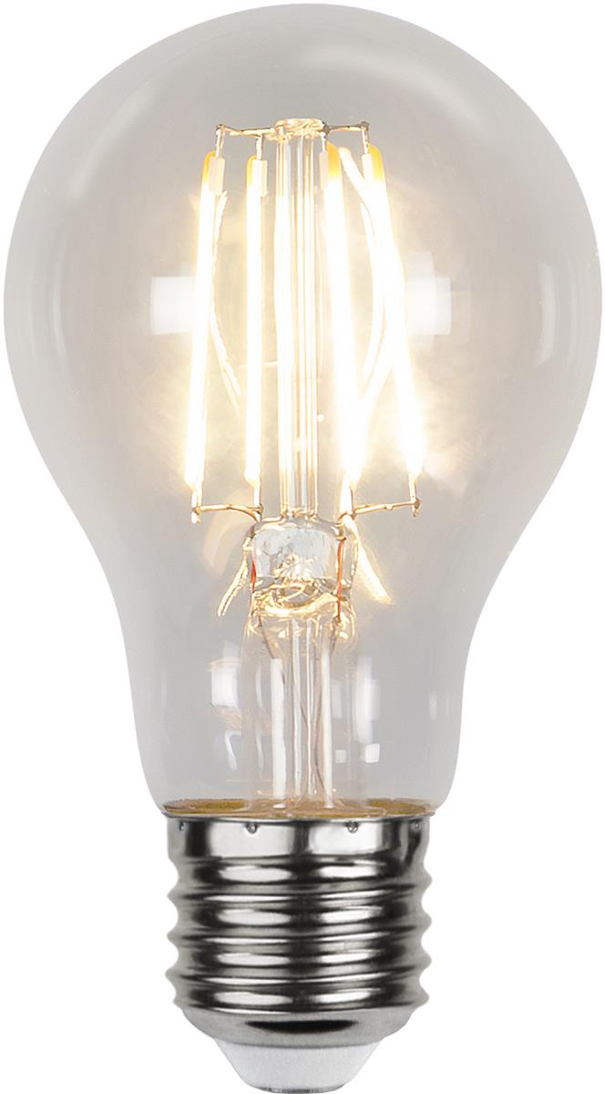 LED Tropfenlampe SENSOR-FILA A60 - E27 - 7W - warmweiss 2700K - 800lm - klar