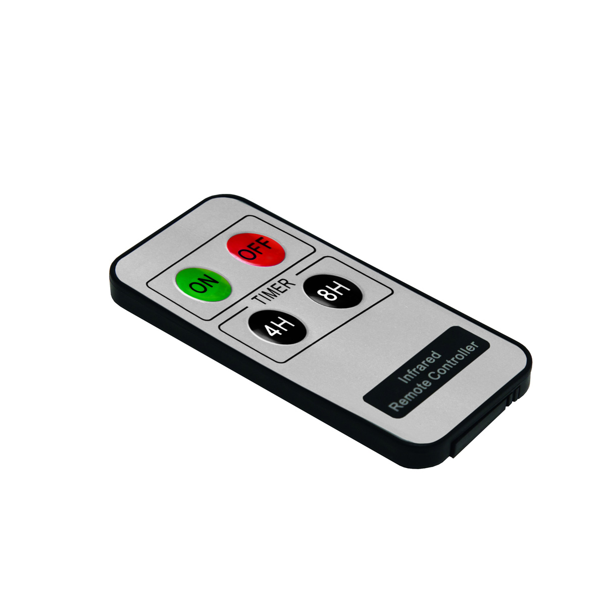 LED Stumpenkerze "Paul" - flackernde LED - Batteriebetrieb - Timer - Fernbedienung - weiß - 3er Set