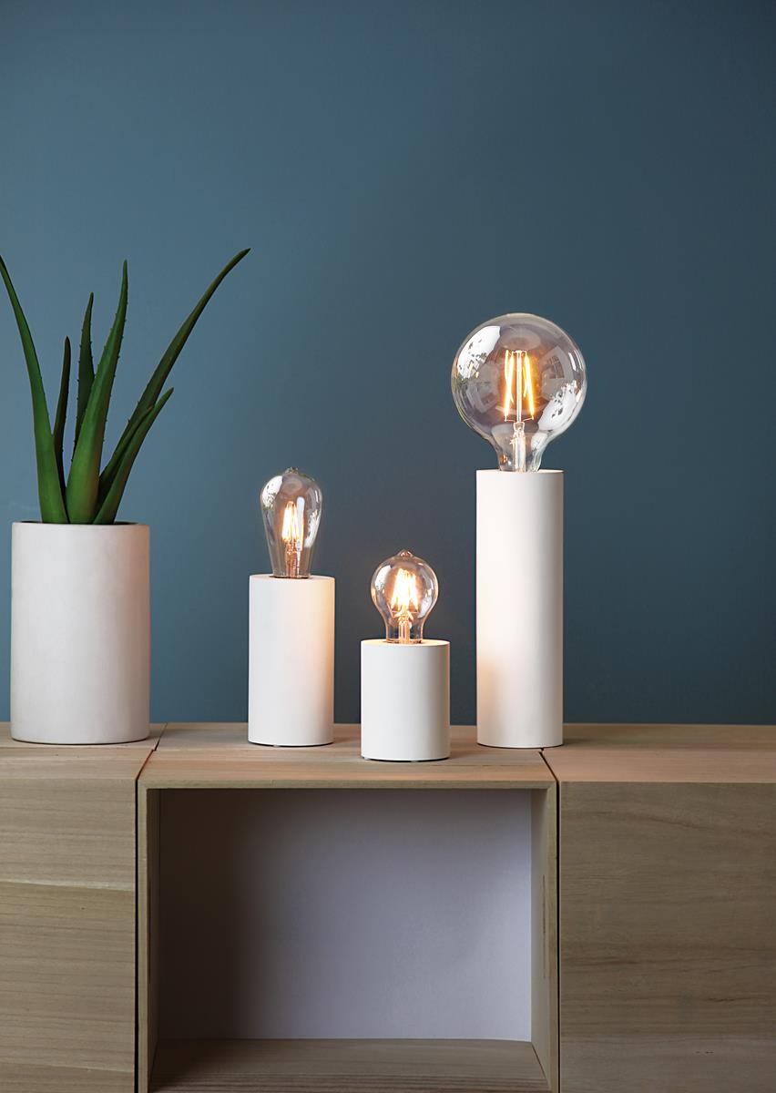 LED GLOBE FILA GLOW G125 - E27 - 3,6W - warmweiss  2100K - 320lm - klar - dimmbar