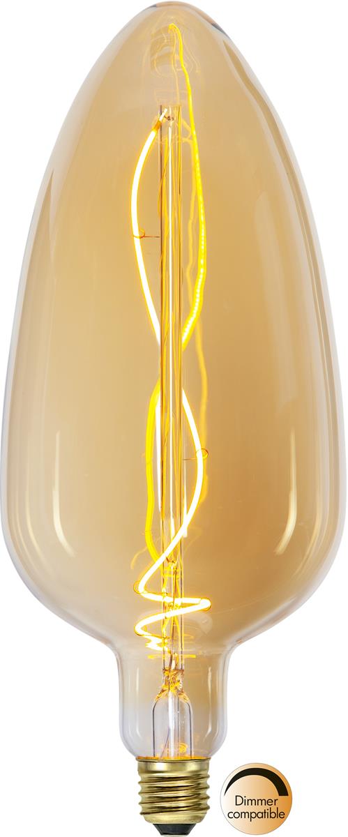 XL Design Leuchtmittel amber - LED Filament - 30cm - E27 - dimmbar - 2100K ultra warmweiß - 170lm