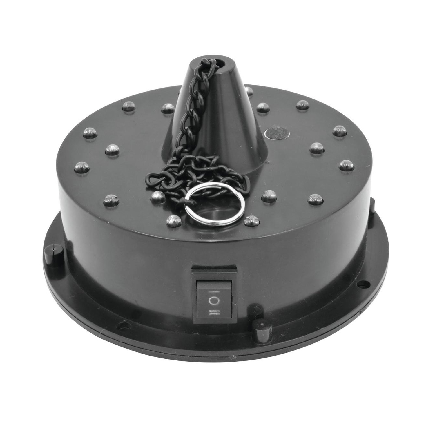 Spiegelkugel Motor mit LED Farbwechsler bis 20cm Kugeln - MBM-203RGBW - Batteriebetrieb