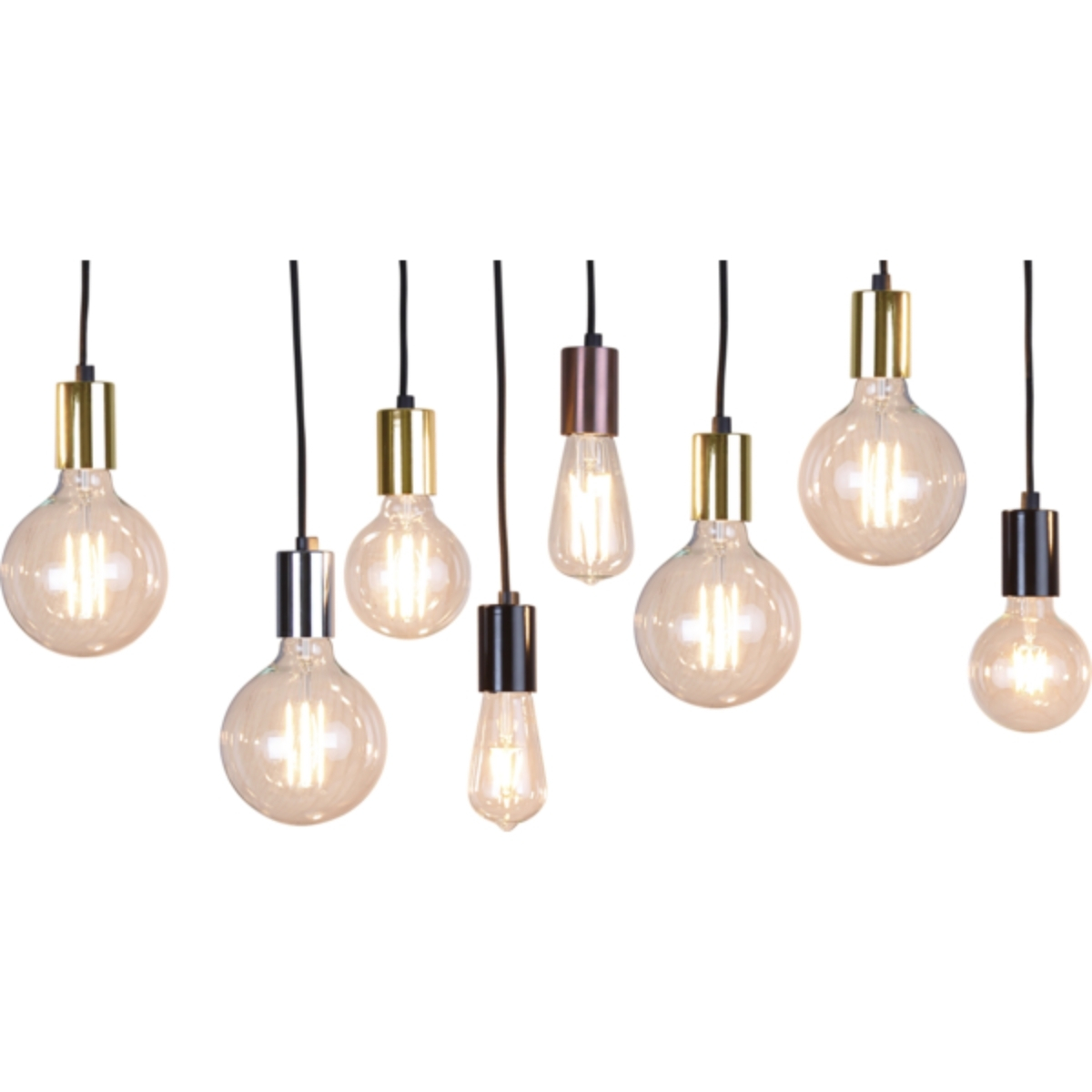 LED GLOBE FILA GLOW G80 - E27 - 1,3W - warmweiss 2100K - 140lm - klar - dimmbar