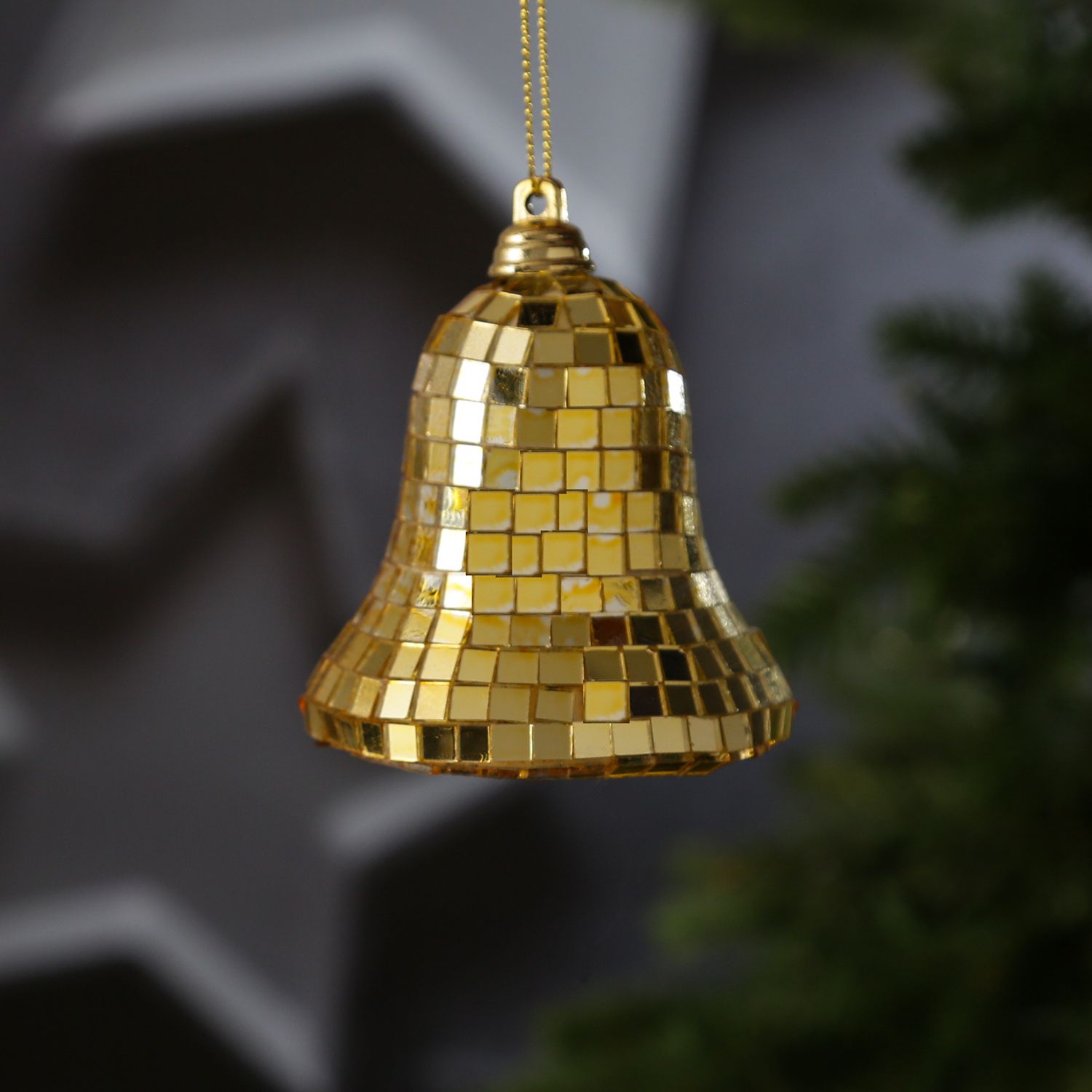 Weihnachtsbaumkugeln Gold Glas